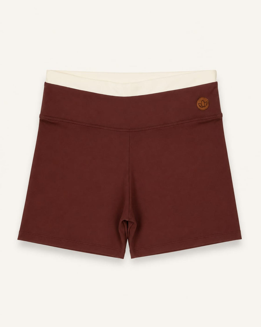Short  - Marrom Café e Off - Valoir Sport