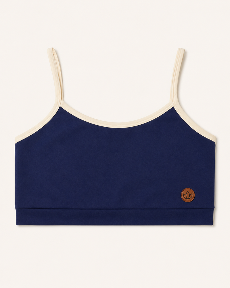 Cropped - Off e Azul - Valoir sport